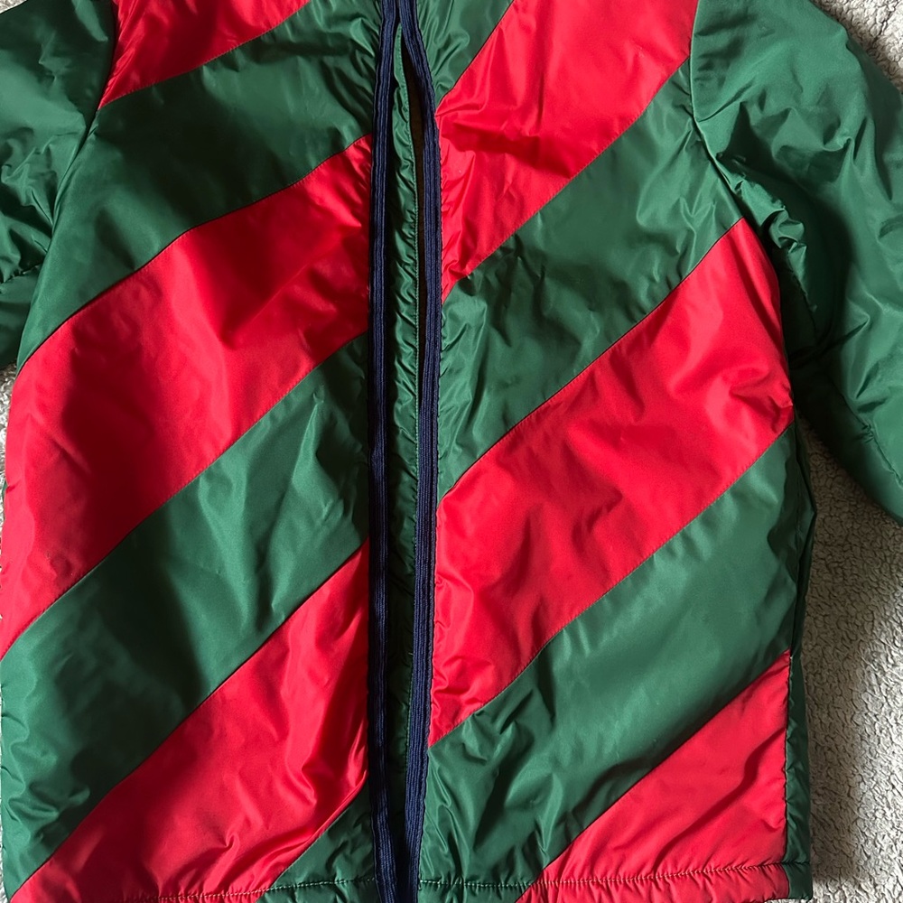 Kids Striped Red and Green Gucci Jacket